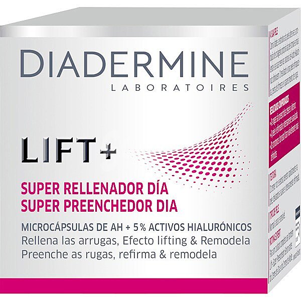 Crema facial anti-arrugas de día Lift + Super Rellenador Diadermine