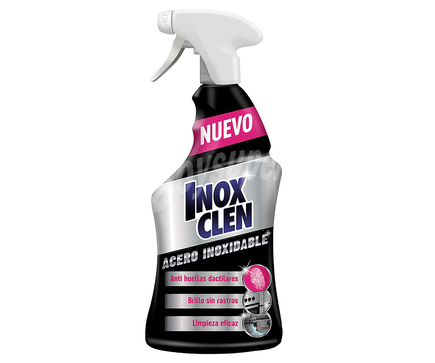 Limpiador spray acero inoxidables