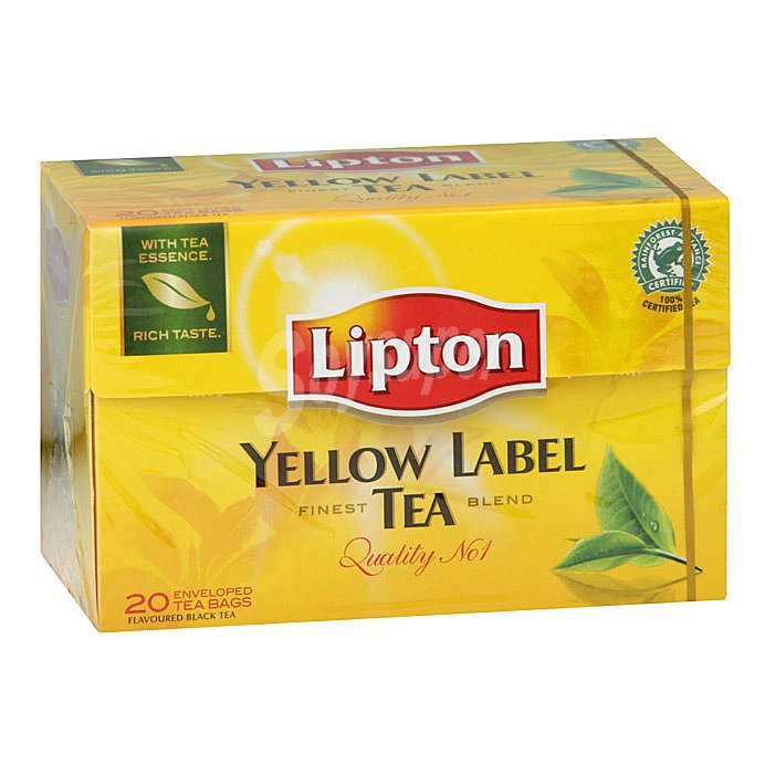 Lipton Té yellow label lipton