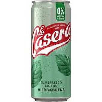 Gaseosa con toque de hierbabuena