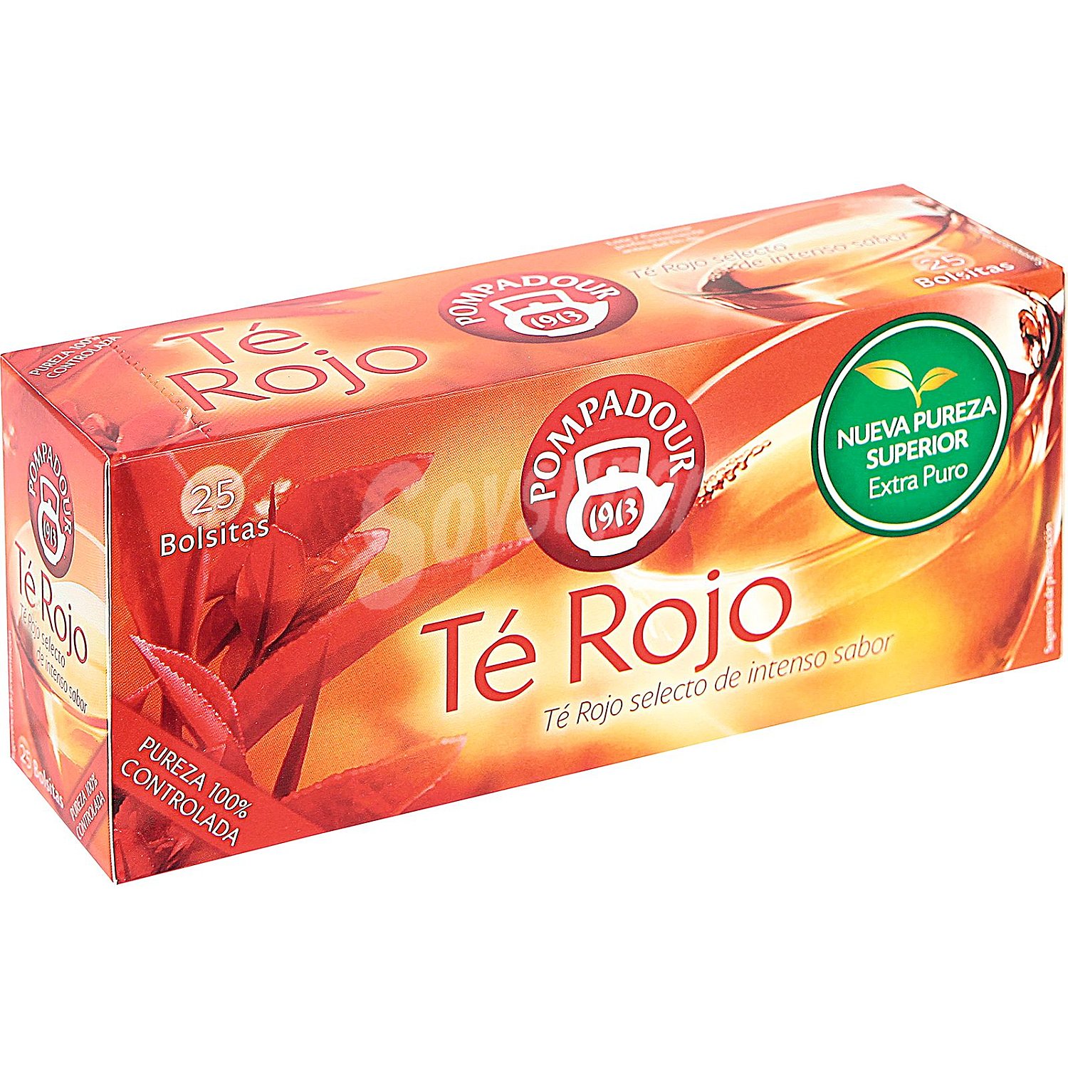 Té rojo en bolsitas Pompadour