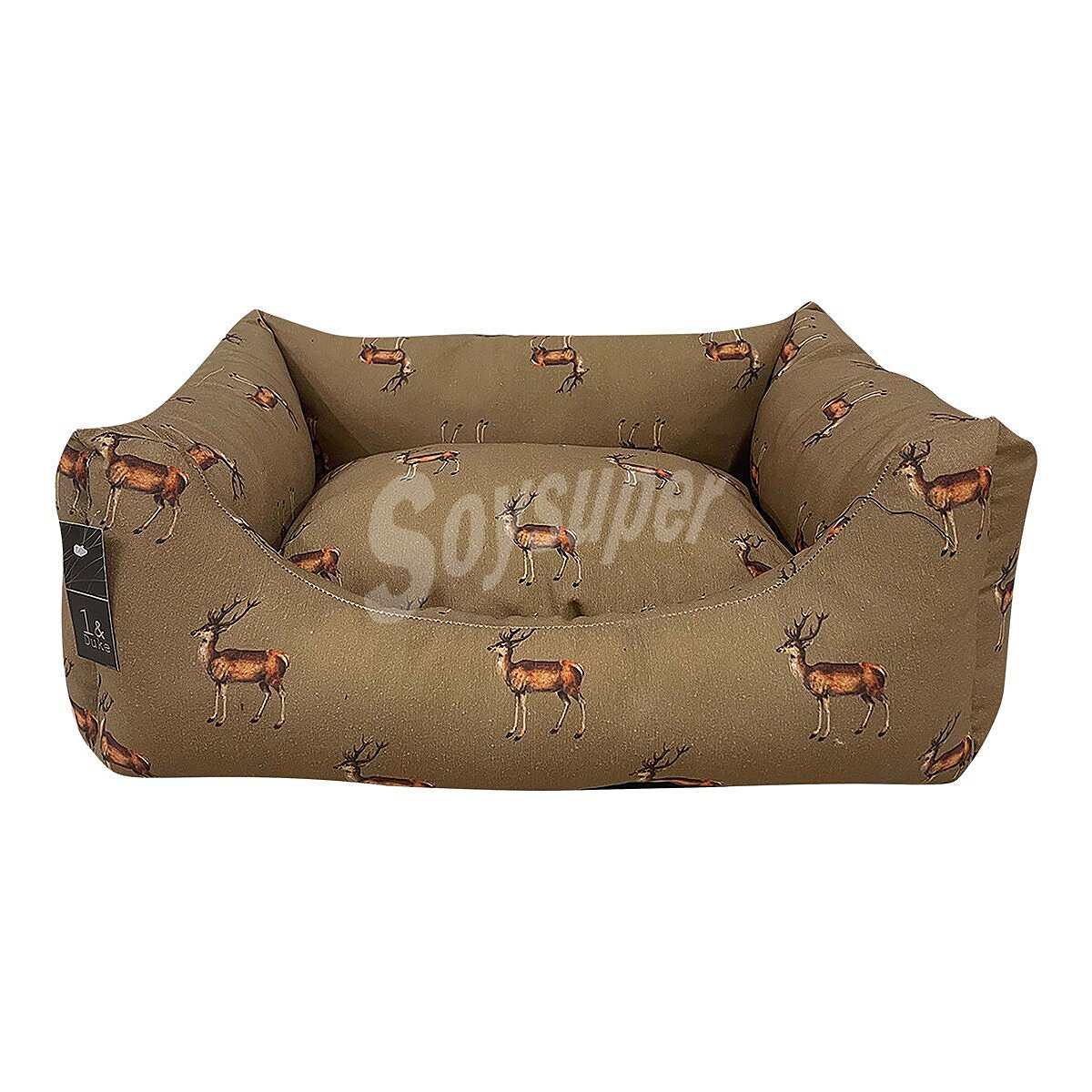 Cama para perros y gatos modelo Ciervos 55x45x6 cm