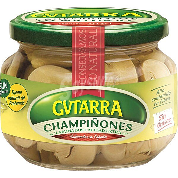 Champiñón extra laminado