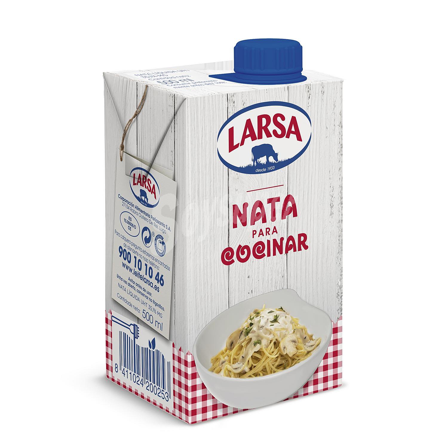 Nata liquida para cocinar