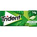 Chicles de hierbabuena Trident sin azúcar