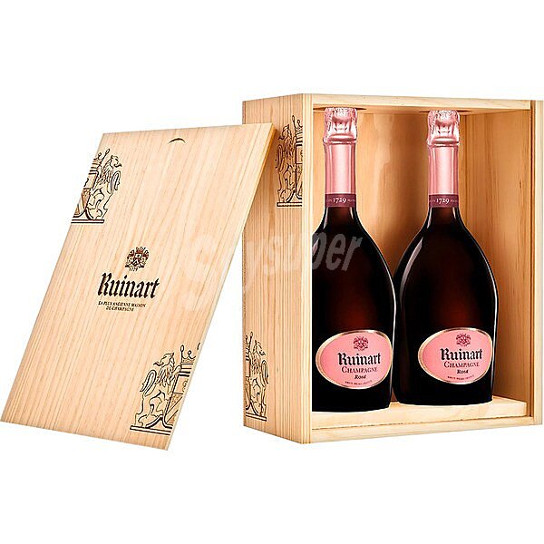 Champagne rosé Estuche 2 botellas 75 cl