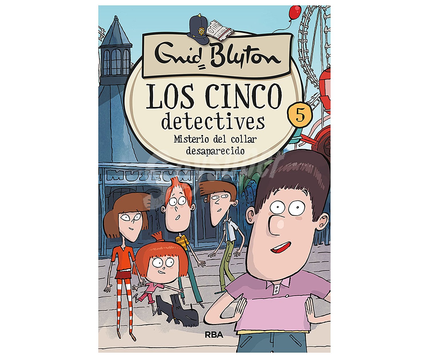 Los cinco detectives 5: misterio del collar desaparecido, enid blyton. Género: juvenil. Editorial: Molino.