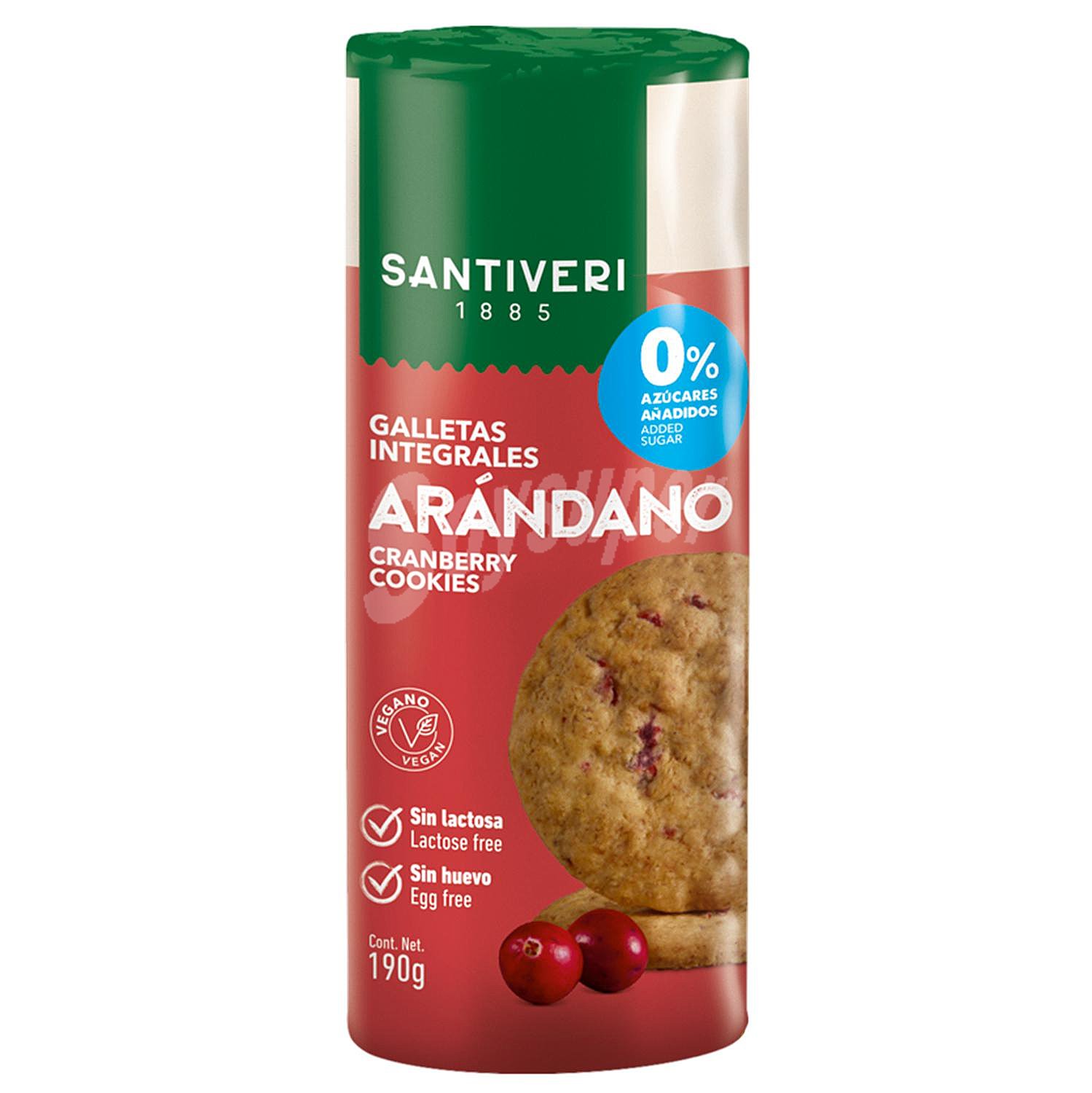 Galletas con arándanos Digestive Santiveri