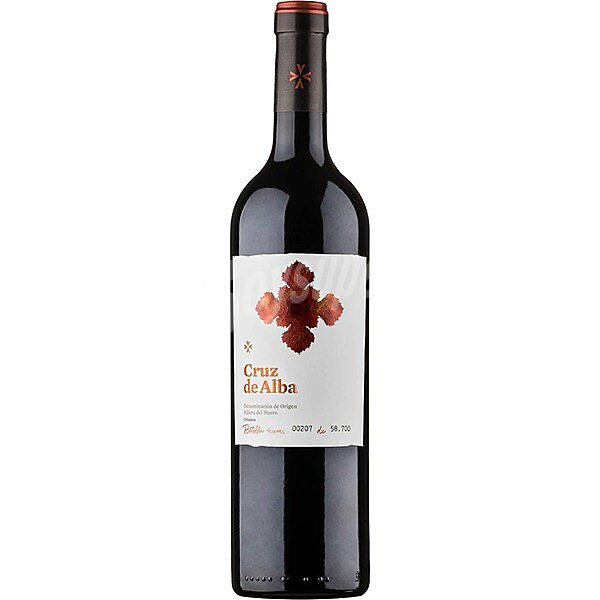 Vino tinto crianza con denominación de origen Ribera del Duero