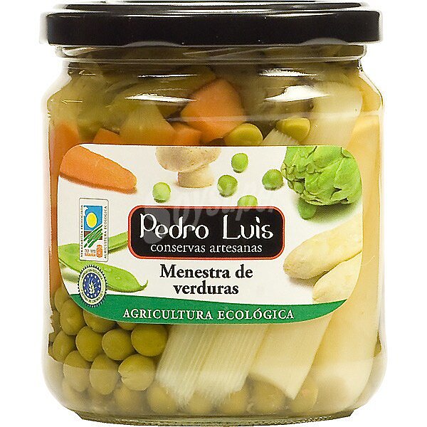 Menestra de verduras ecológicas