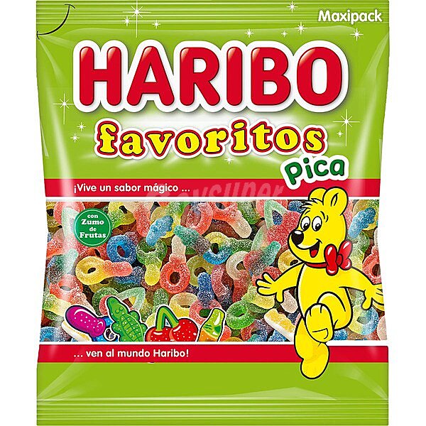 Favoritos Pica caramelos de goma surtidos con zumo de frutas