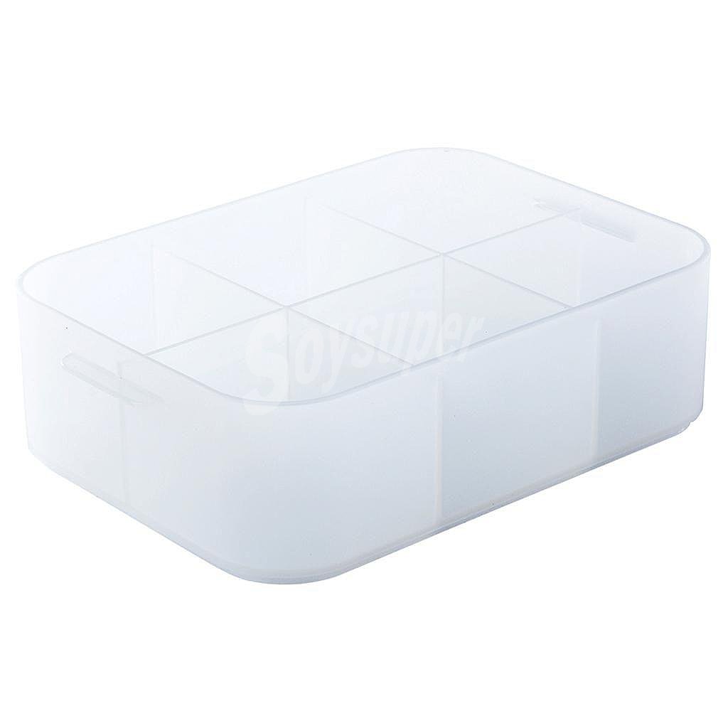 Caja con Separadores de Plástico Pratik A6 - Transparente