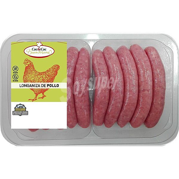 Longaniza blanca de pollo