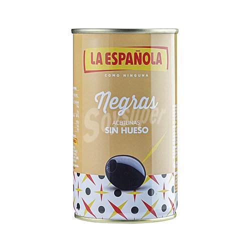 LA española Aceitunas negras sin hueso LA española