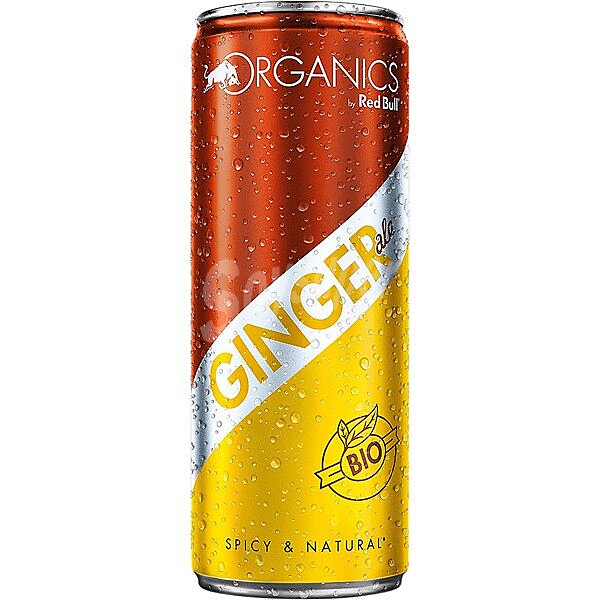 Organics ginger ale ecológico lata 25 cl