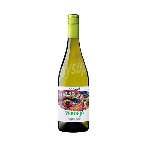 Aragus Vino blanco verdejo con D.O. Campo de Borja