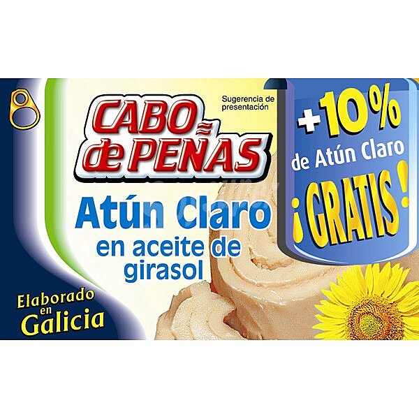 atún claro en aceite vegetal