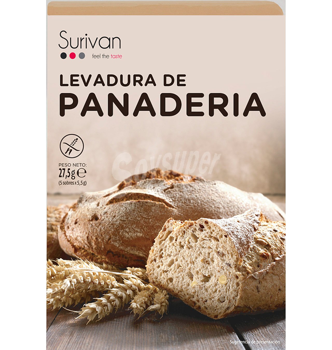 Levadura surivan panaderia