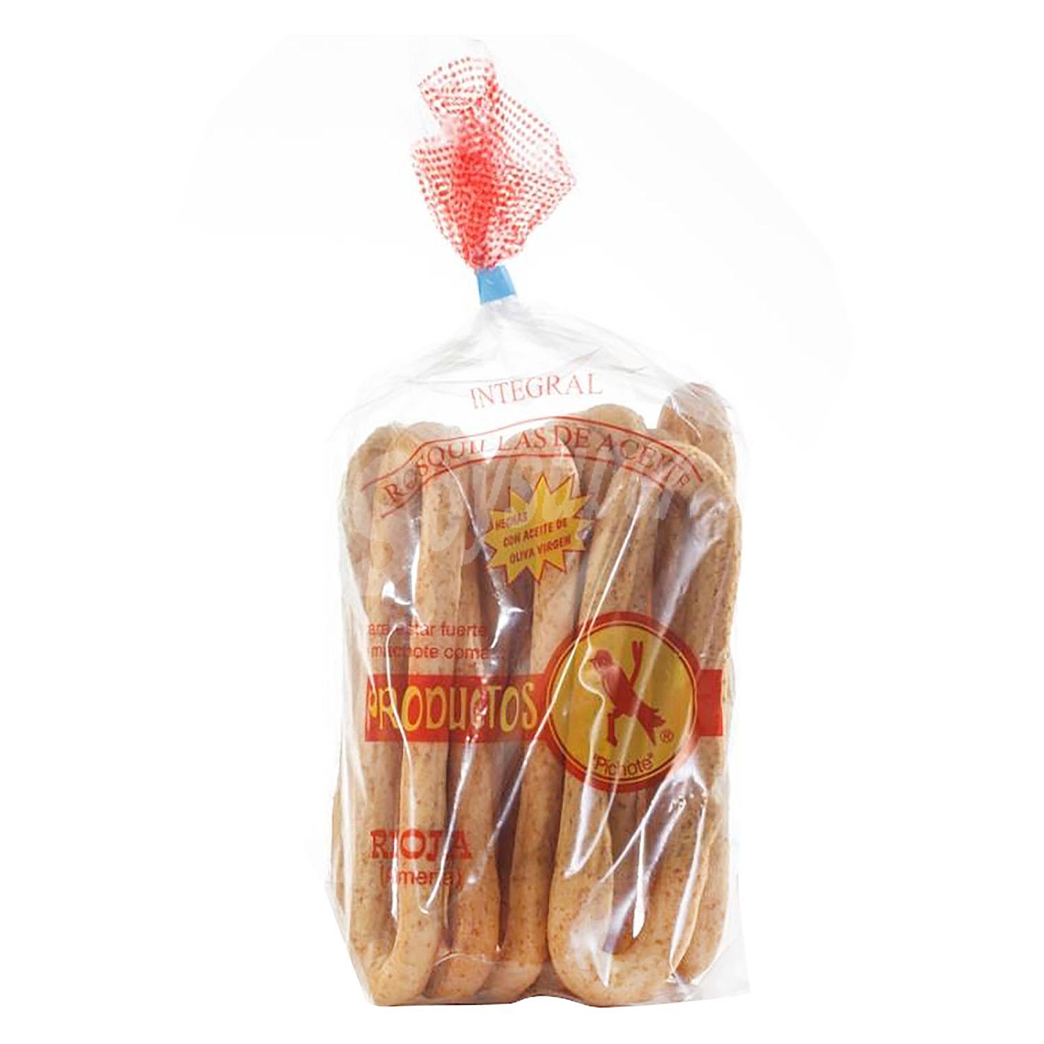 Rosquillas integrales con aceite de oliva virgen