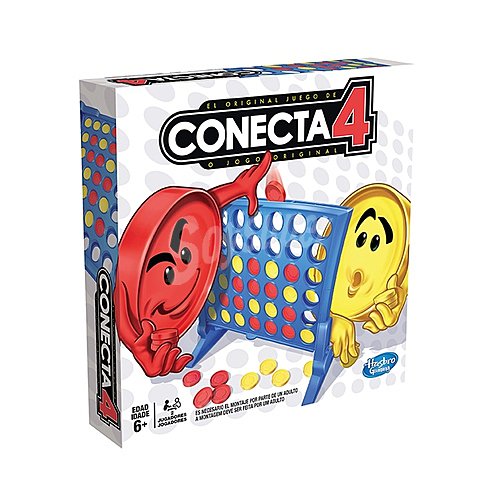 Juego de mesa para formar 4 en línea Conecta 4, 2 jugadores hasbro