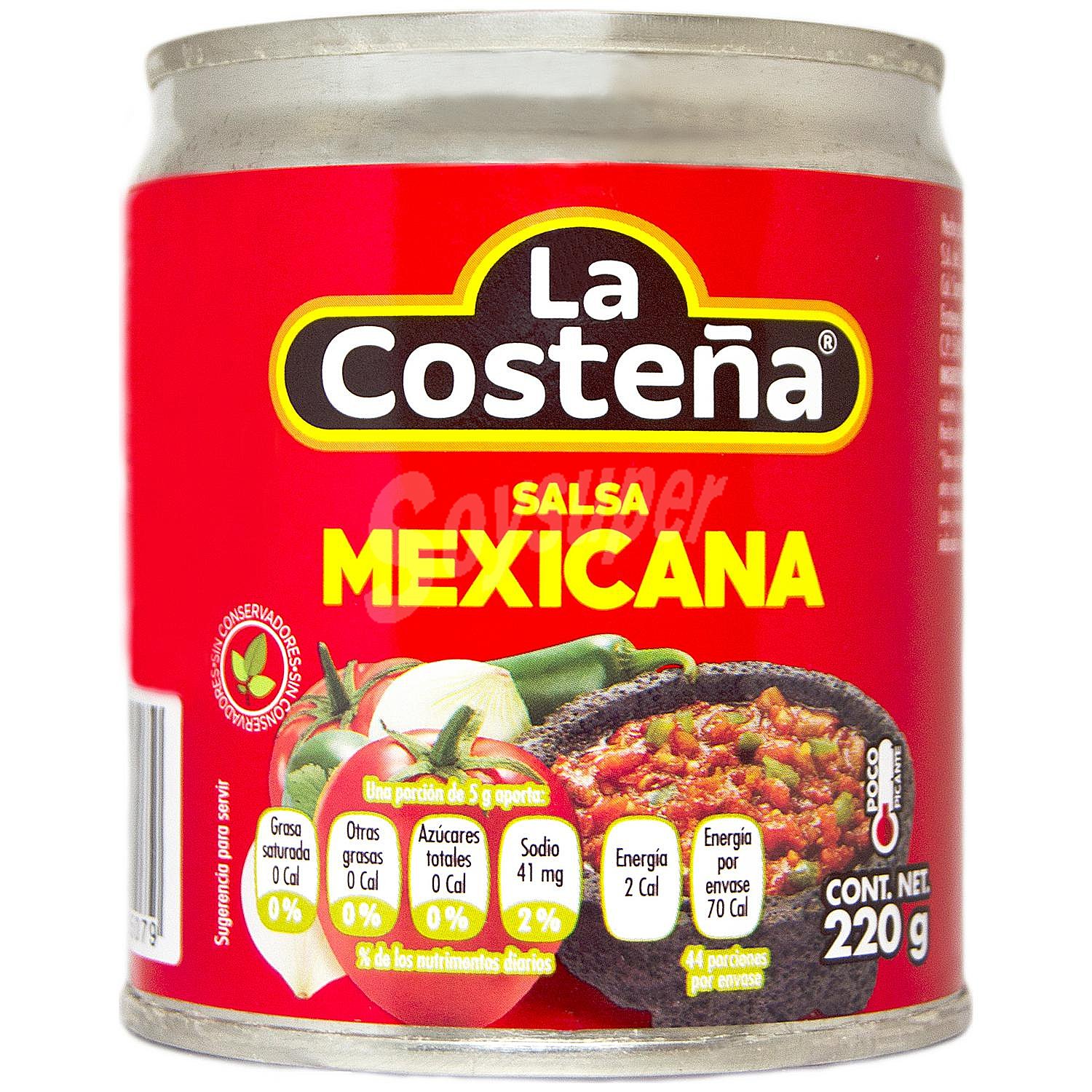 Salsa mexicana casera