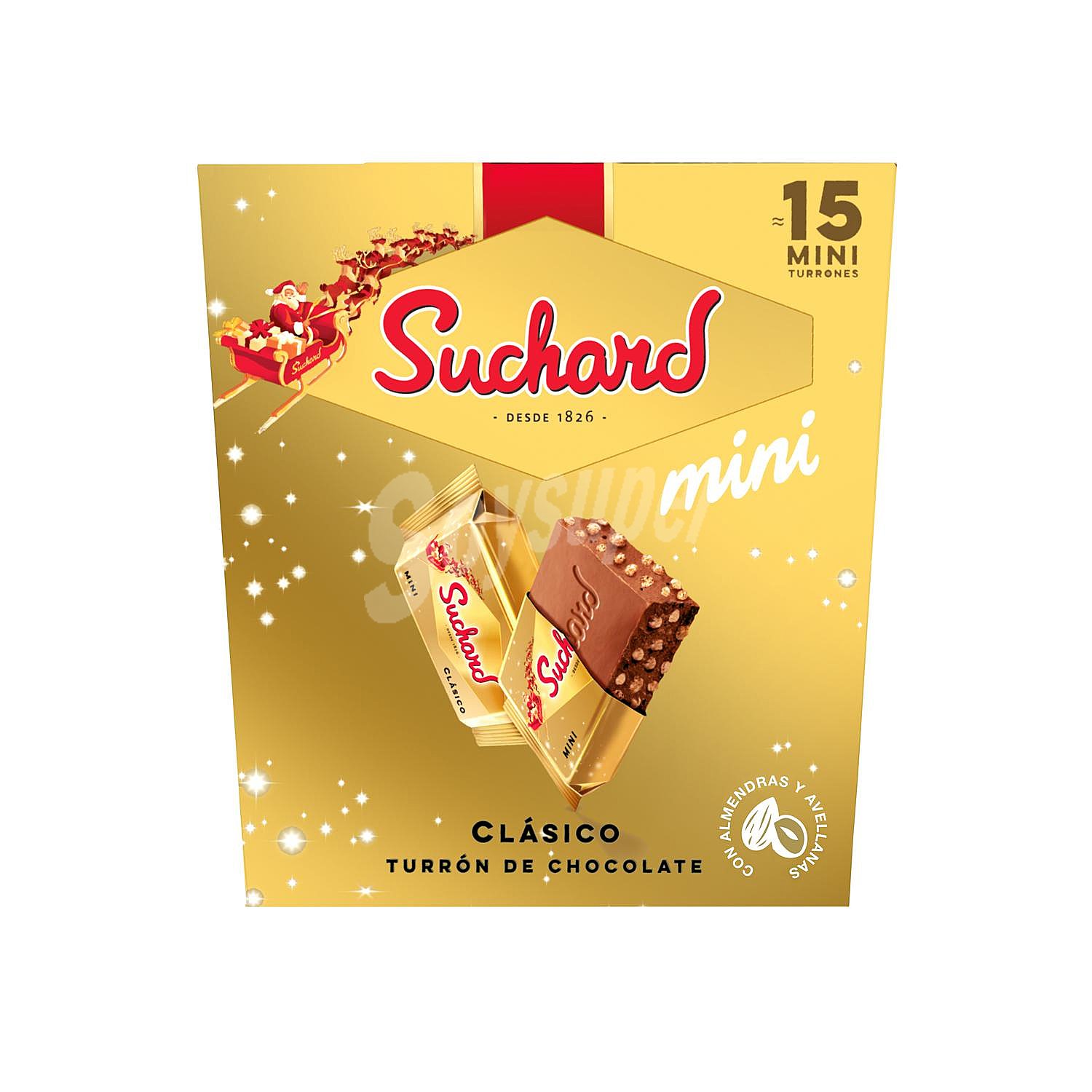 Turrón de chocolate en mini porciones Suchard