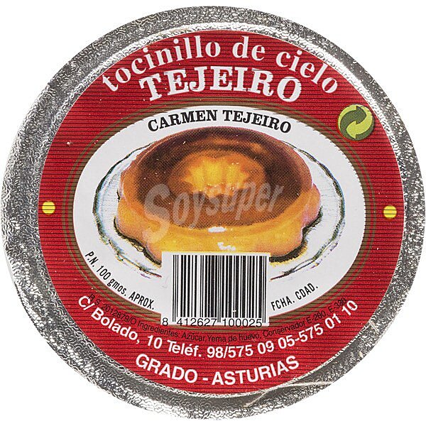 Tocinillo de cielo