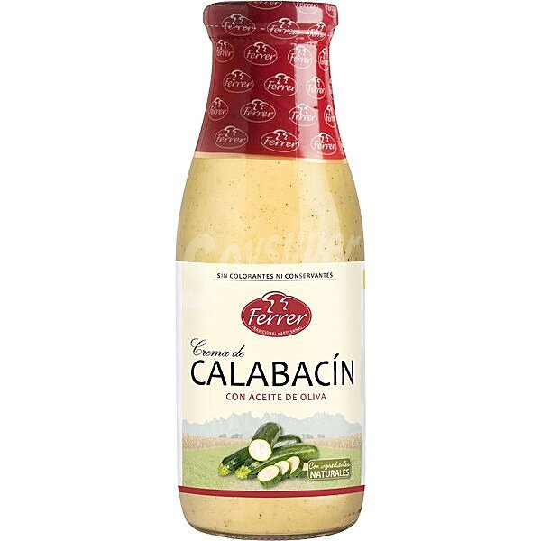 Crema de calabacín