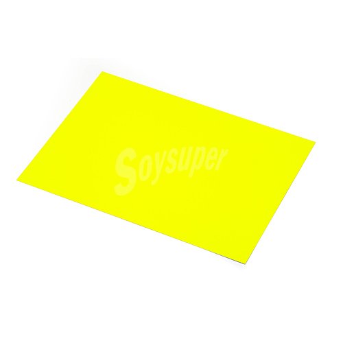 Cartulina estucada fluor Amarillo - 50 x 65 cm. /m². - /m134, sadipal