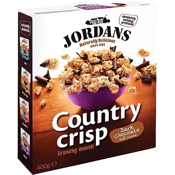 Country Crisp cereales de desayuno con chocolate