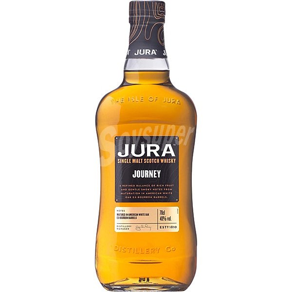 Journey whisky escocés de malta 10 años