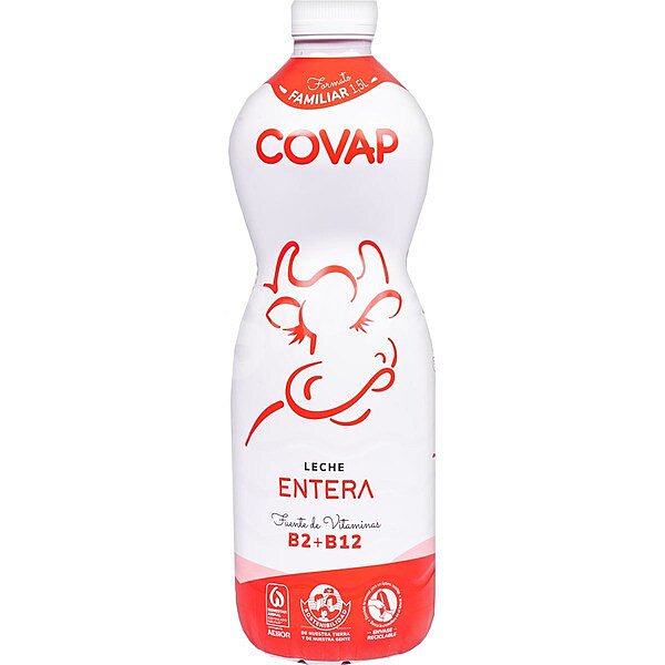 Leche entera Covap