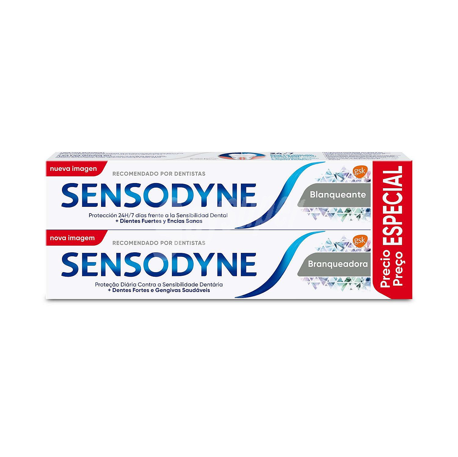 Dentífrico para dientes sensibles Blanqueante Sensodyne