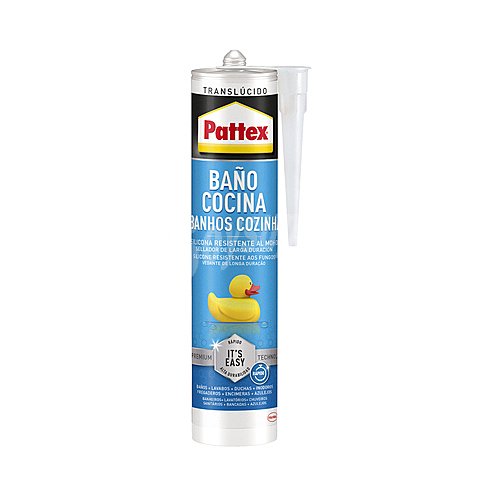 Reparador baños y cocinas transparente 280 ml, pattex.