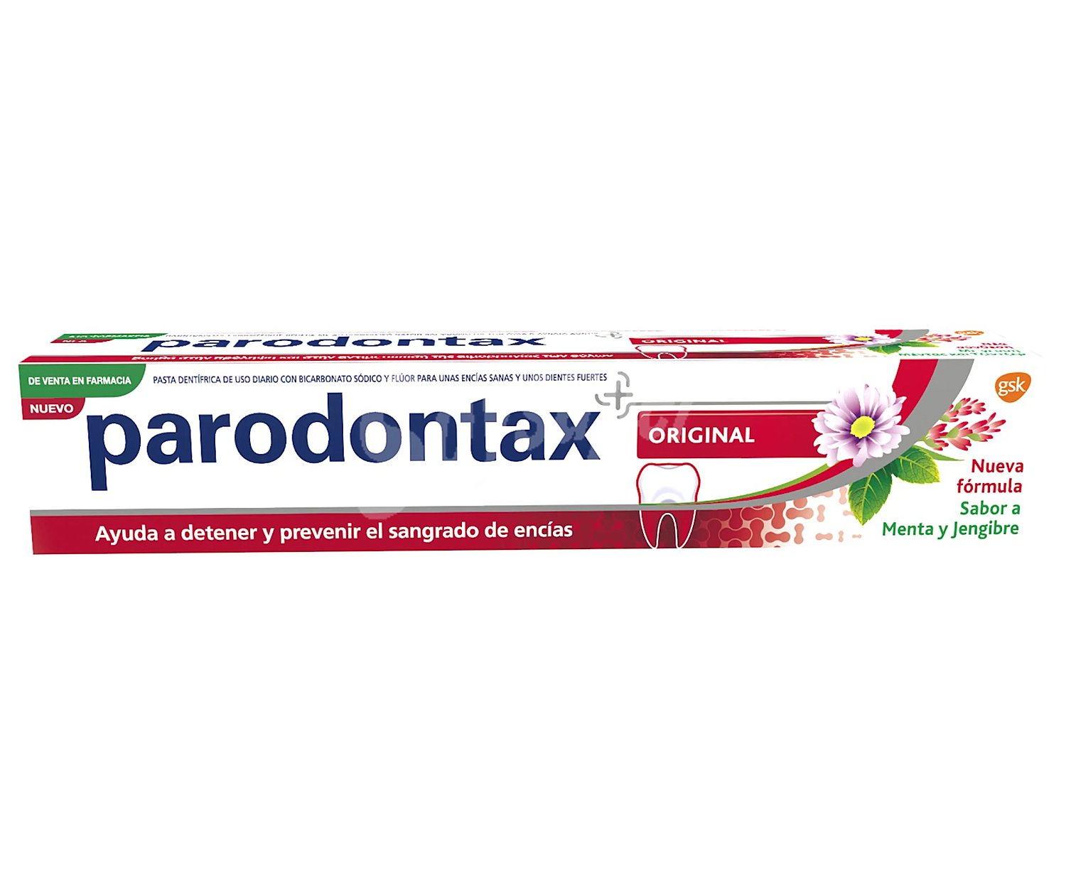 Parodontax Pasta de dientes con flúor que ayuda a detener el sangrado de las encías parodontax