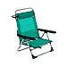 Silla Playa aluminio textil color verde, alco