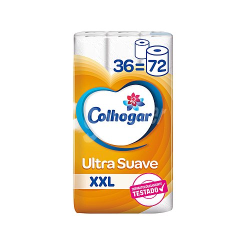 Colhogar Papel higiénico Ultra suave XXL colhogar 36 =