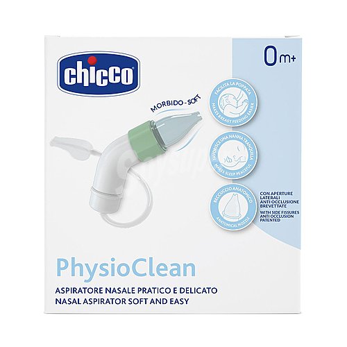 Chicco Aspirador nasal para bebés recién nacidos chicco Physioclean