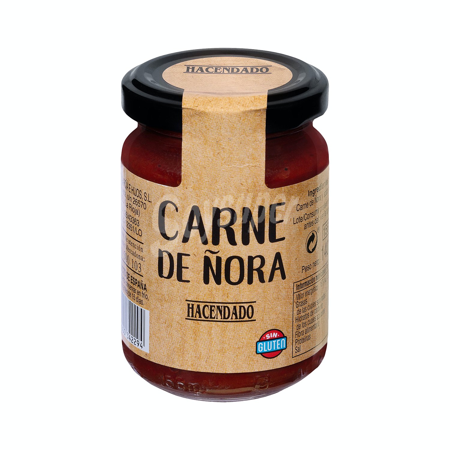 Ñoras conserva (carne de ñora)