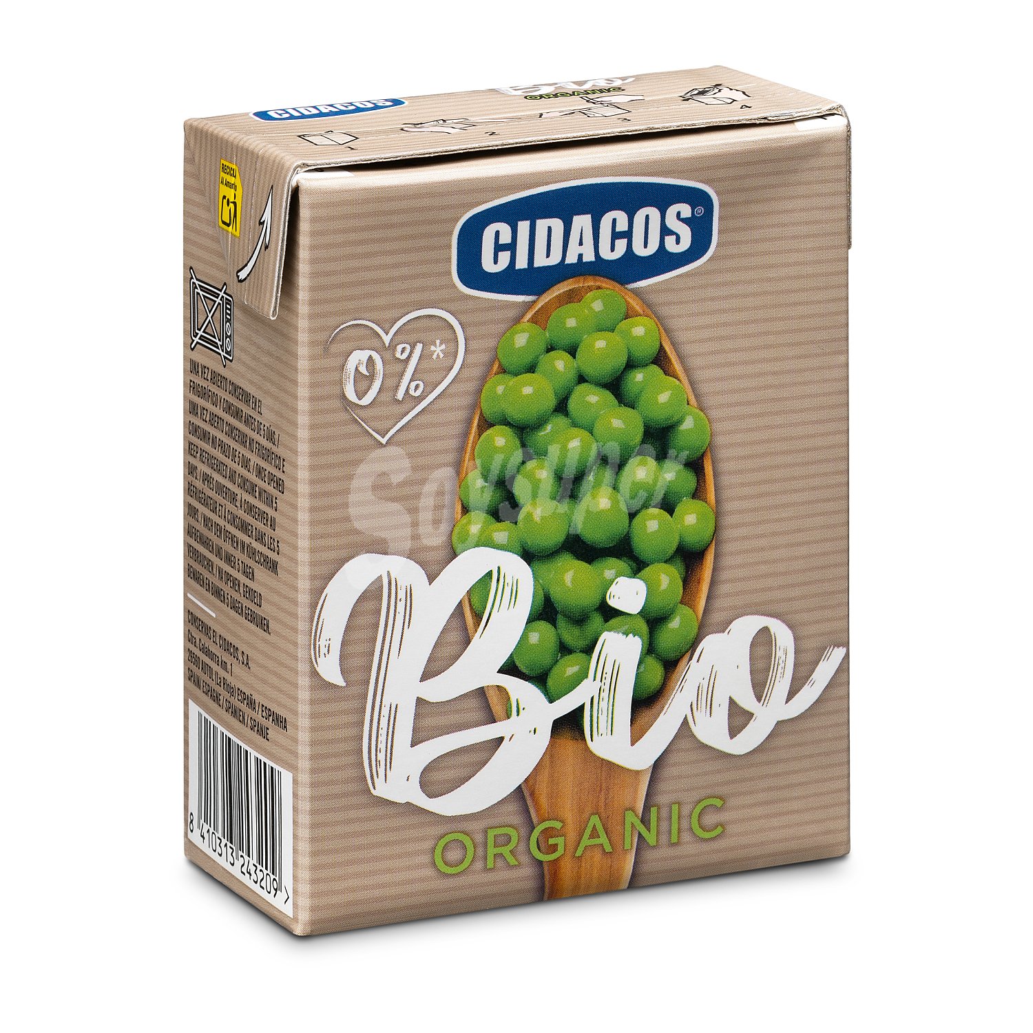 Guisantes BIO envase 225 gr