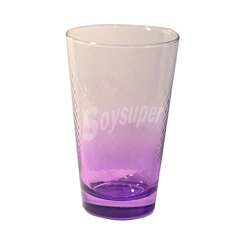 Vaso Petek con capacidad de 40 centílitros, color morado efecto degradado pasabahce