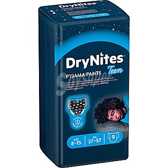 Pañales de noche (calzoncillos absorbentes) talla 8, para niños de 27 a 57 kilogramos