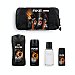 Lote hombre dark temptation body spray (spray 150 ml) + body spray mini (spray 35 ml) + gel de baño (bote 250 ml) + after shave loción (bote 100 ml) + neceser