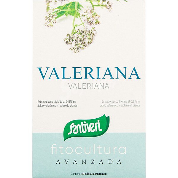 Fitocultura avanzada valeriana estuche 40 cápsulas