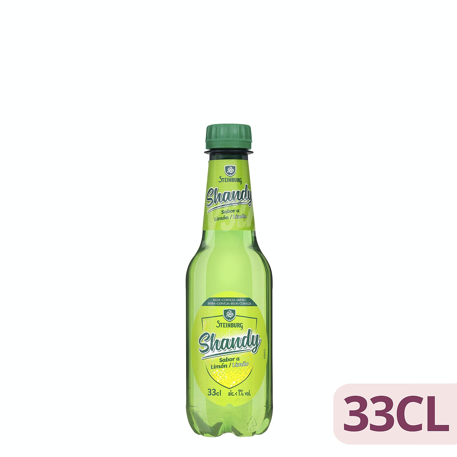 Cerveza shandy con limon sin alcohol