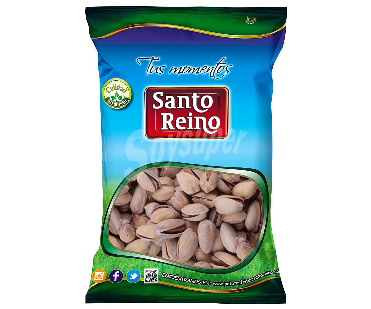 Santo reino Pistachos tostados santo reino