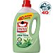 Detergente máquina líquido con extractos de Aloe Vera botella 40 dosis + 13 gratis