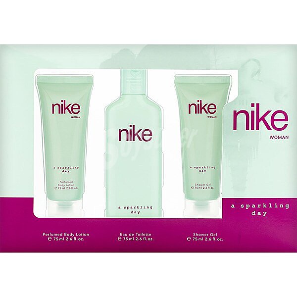 A Sparlikng Day estuche con eau de toilette femenina natural spray 75 ml + loción corporal + gel de ducha frasco 75 ml