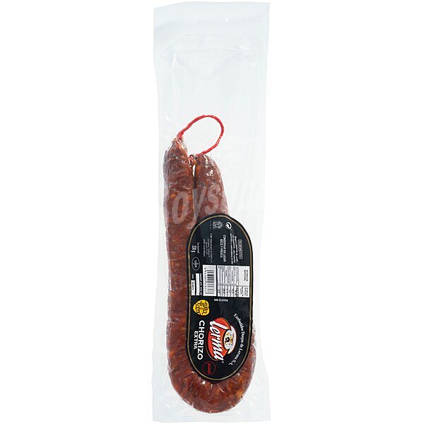 Chorizo extra picante sin gluten pieza