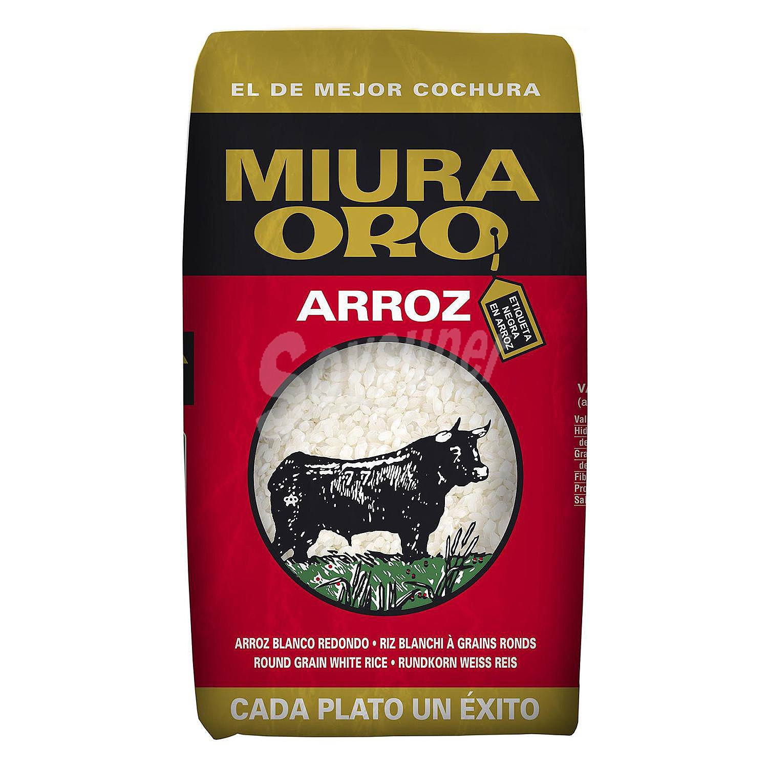 Arroz redondo Miura Oro